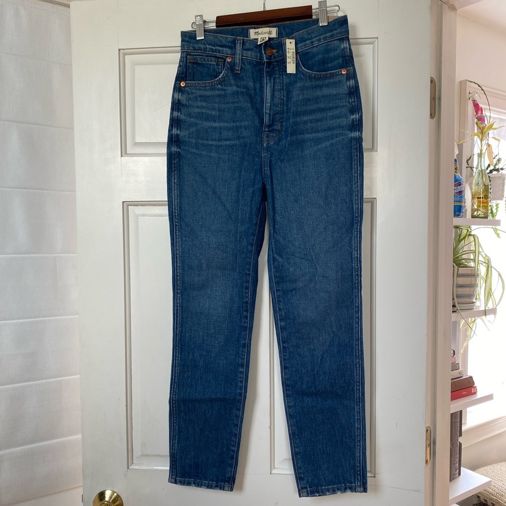 NWT Madewell Stovepipe Jean 26